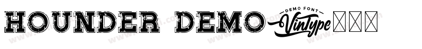 Hounder Demo字体转换